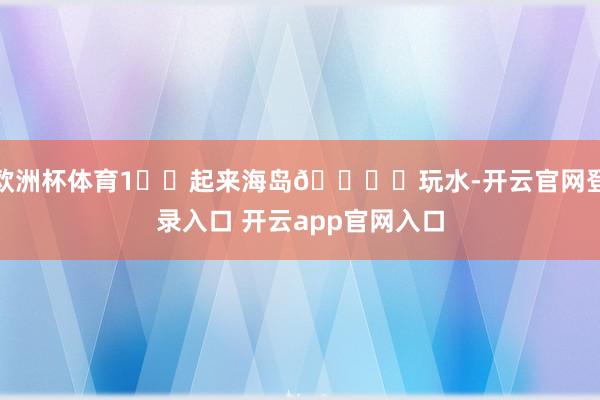 欧洲杯体育1️⃣起来海岛🏝️玩水-开云官网登录入口 开云app官网入口